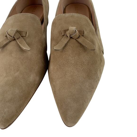 COLE HAAN VIOLA SKIMMER POINTED TOE LOAFER IN LIGHT BROWN NWOB WOMEN'S SIZE 9B - Picture 3 of 11